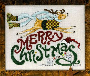 Merry Christmas<br>Reindeer & Mice