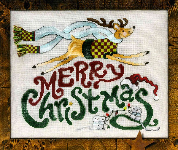 Merry Christmas<br>Reindeer & Mice