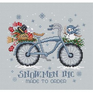 Snowmen Inc. (bike) by Sue Hillis