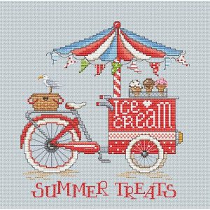 Summer Treats (bike) by Sue Hillis