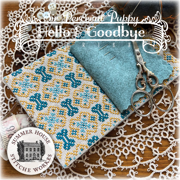 Hello & Goodbye ~ Sir Perceval Puppy by Summer House Stitche Workes - Image 2