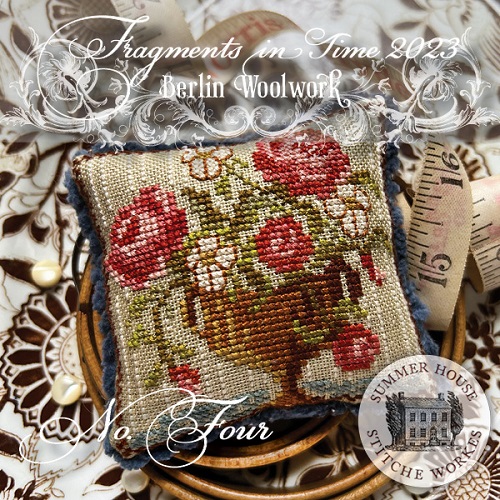 Fragments In Time, 2023 ~ Berlin Woolwork by Summer House Stitche Workes - Image 4