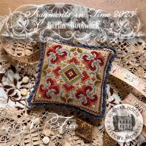 Fragments In Time, 2023 ~ Berlin Woolwork by Summer House Stitche Workes