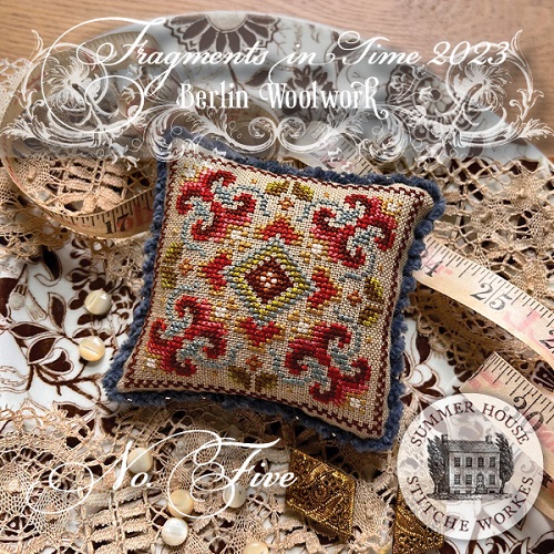 Fragments In Time, 2023 ~ Berlin Woolwork by Summer House Stitche Workes - Image 2