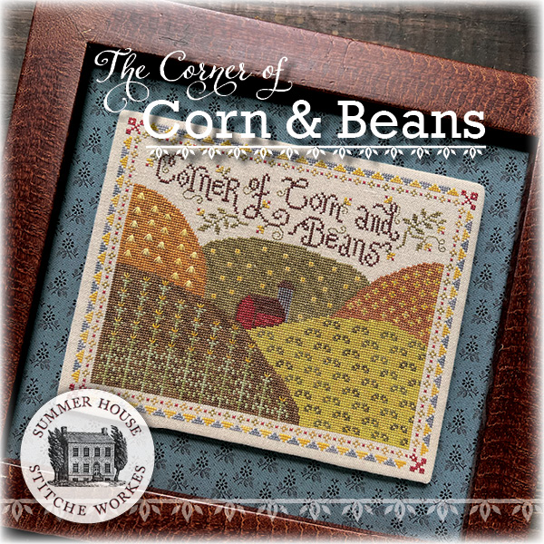 Corner of Corn and Beans by Summer House Stitche Workes ~ Nashville25