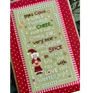 Mrs. Claus’s Cookies chart by Sweet Wing Studio