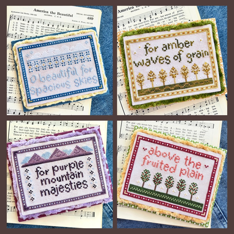 America The Beautiful Collection chart by Sweet Wing Studio - Nashville26