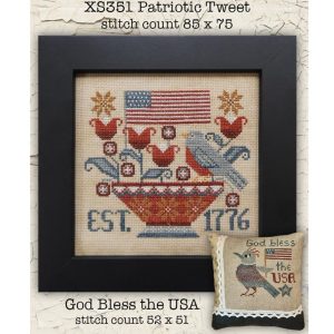 Patriotic Tweet & God Bless the USA by Teresa Kogut