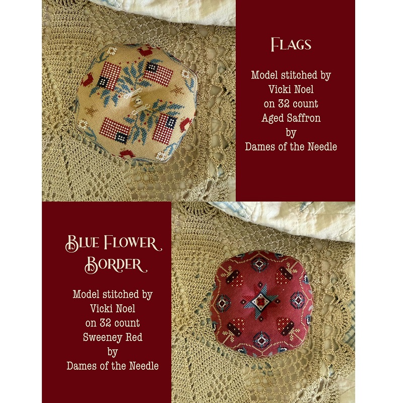 Land That I Love ~ Biscornu Book, by Teresa Kogut - Image 3