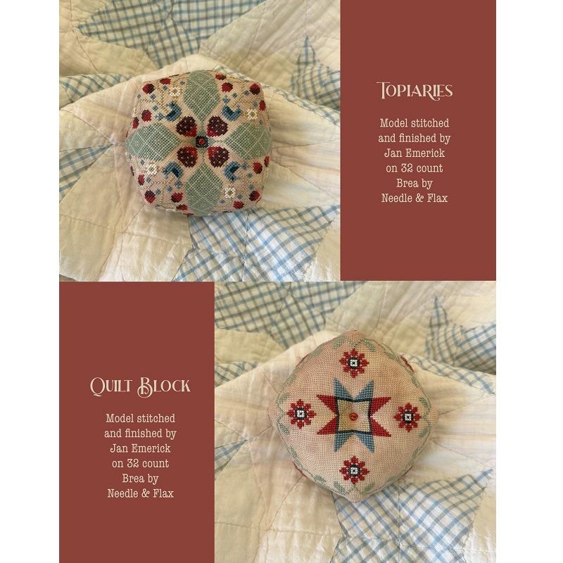 Land That I Love ~ Biscornu Book, by Teresa Kogut - Image 7