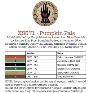 Pumpkin Pals chart by Teresa Kogut