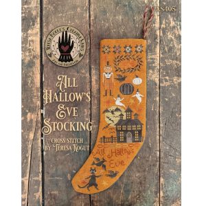 All Hallow’s Eve Stocking chat by Teresa Kogut