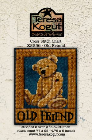 Old Friend cross stitch chart by Teresa Kogut
