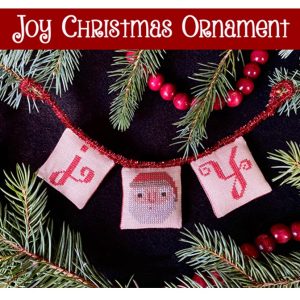 Joy Christmas Ornament by Teresa Kogut