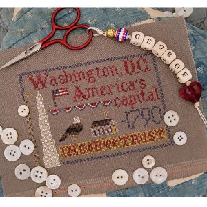 Washington D.C. chart by Thread Milk Designs