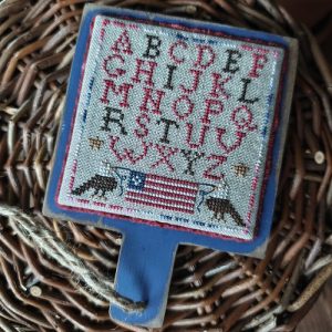 Holiday Hornbook – July 4th chart by Thread Milk Designs