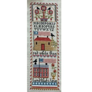 Patriotic Band Sampler chart by Twin Peak Primitives – Nashville26