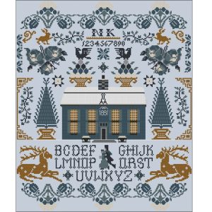 Frozen Winter Sampler chart by Twin Peak Primitives