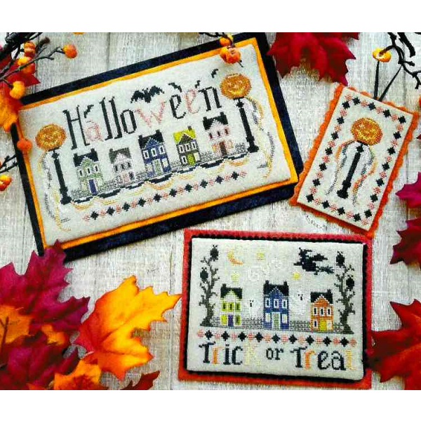 Halloween Street by Waxing Moon Designs