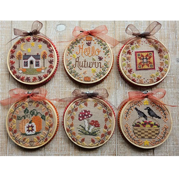 Autumn Mini Rounds chart by Waxing Moon