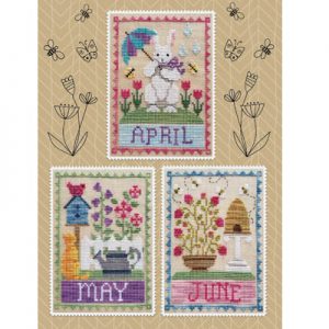 Monthly Trios ~ April, May, June by Waxing Moon