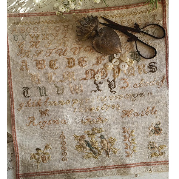 Regina Haible, an antique reproduction by With Thy Needle & Thread