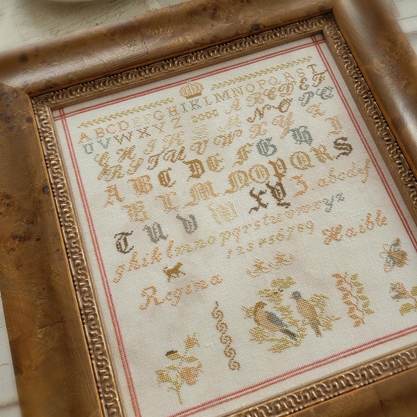 Regina Haible, an antique reproduction by With Thy Needle & Thread - Image 2