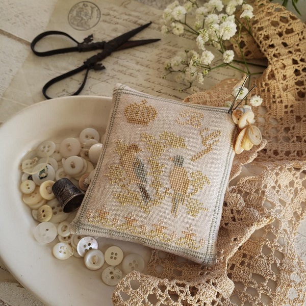 Regina Haible, an antique reproduction by With Thy Needle & Thread - Image 3