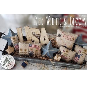 Red, White, and Bloom by With Thy Needle & Thread