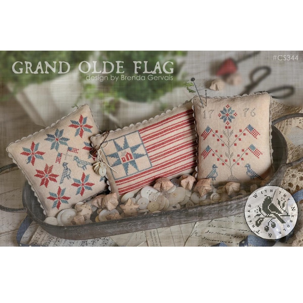 Grand Olde Flag II by With Thy Needle & Thread