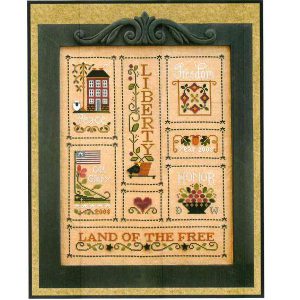 Heart of America by Little House Needleworks