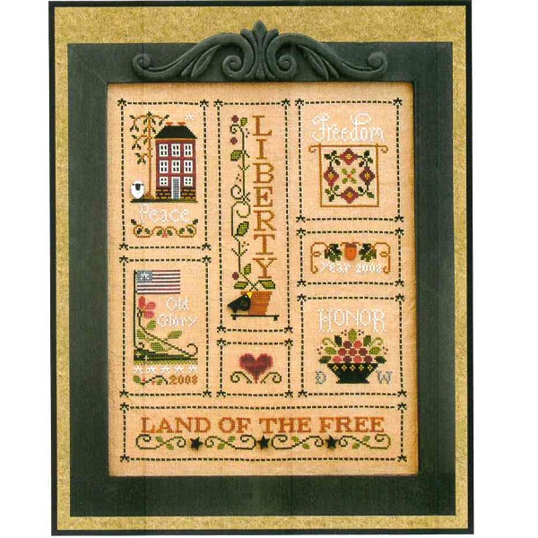 Heart of America by Little House Needleworks