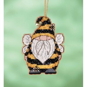 Charmed Ornaments ~ Garden Gnomes ~ Bee Gnome