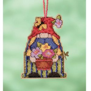 Charmed Ornaments ~ Garden Gnomes ~ Garden Girl Gnome