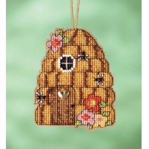 Charmed Ornaments ~ Garden Gnomes ~ Bee Hive House