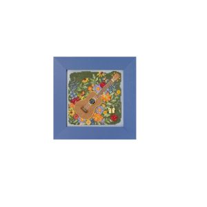 Buttons & Beads ~ Spring Series ~ Festive Guitar by Mill Hill