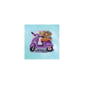Seasonal Ornament ~ Spring Bouquet ~ Scooter by Mill Hill