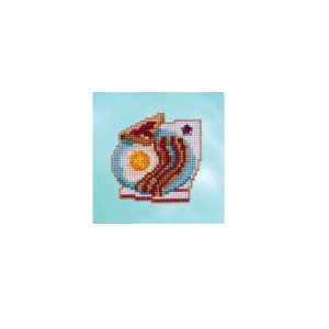 Seasonal Ornament ~ Spring Bouquet ~ Bacon & Eggs by Mill Hill