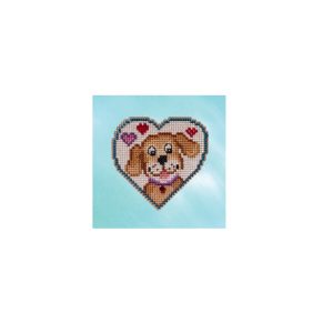 Seasonal Ornament ~ Spring Bouquet ~ Puppy Love by Mill Hill