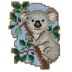 Koala ~ Spring Bouquet, Seasonal Ornament kit by Mill Hill