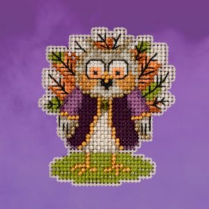 Seasonal Ornament ~ Autumn Harvest Series ~ Turkey Owl