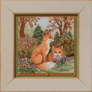 Buttons and Beads kit ~ Autumn Series ~ Fall Foxes by Mill Hill