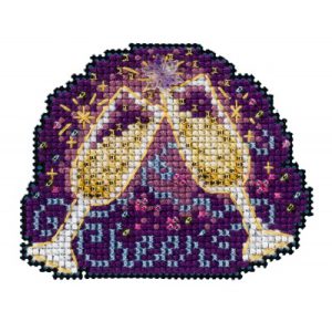 Seasonal Ornaments ~ Winter Holiday ~ Cheers kit by Mill Hill