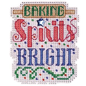Seasonal Ornament ~ Winter Holiday ~ Baking Spirits Bright