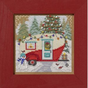 Buttons and Beads kits ~ Winter Series ~ Christmas Camper by Mill Hill