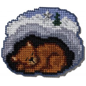 Seasonal Ornament ~ Winter Holiday ~ HiBEARnating by Mill Hill