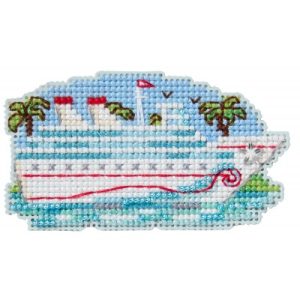 Seasonal Ornament ~ Winter Holiday ~ Winter Cruise by Mill Hill