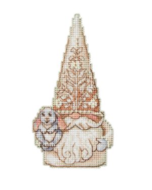 Jim Shore ~ Woodland ~ Rabbit Gnome by Mill Hill