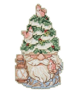 Jim Shore ~ Woodland ~ Evergreen Gnome by Mill Hill