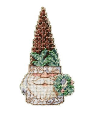 Jim Shore ~ Woodland ~ Pinecone Gnome by Mill Hill